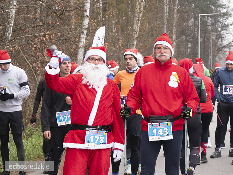 Mikołajkowy bieg w Wilkszynie