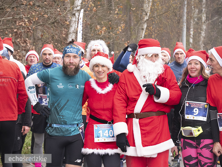 Mikołajkowy bieg w Wilkszynie