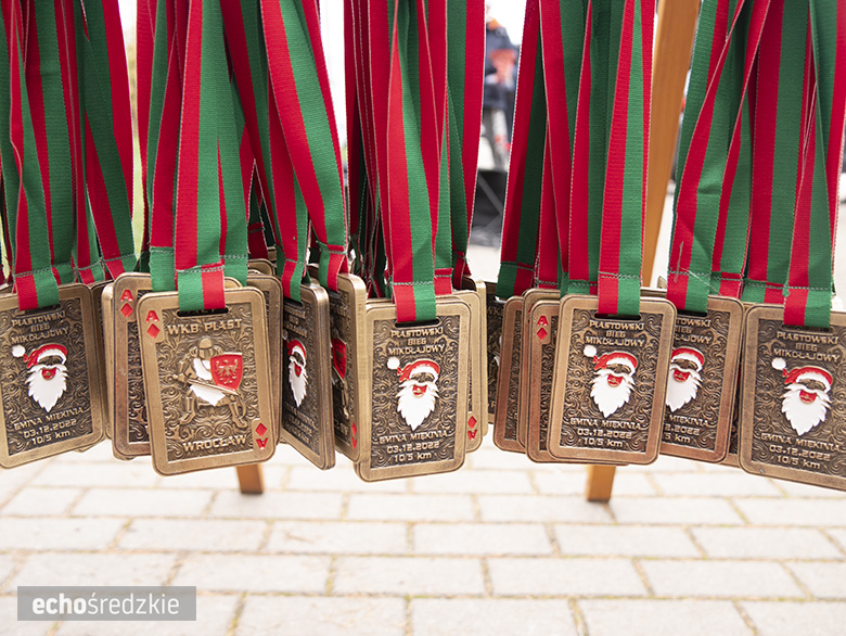 Mikołajkowy bieg w Wilkszynie