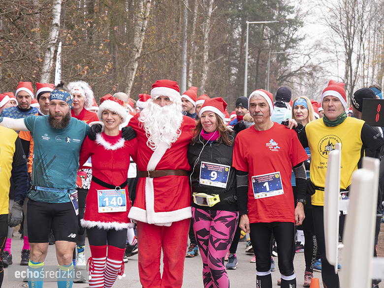Mikołajkowy bieg w Wilkszynie