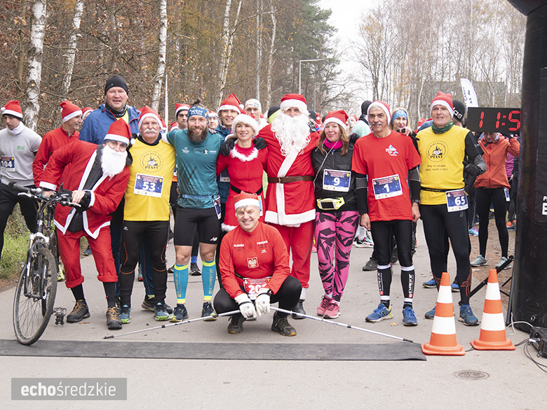 Mikołajkowy bieg w Wilkszynie