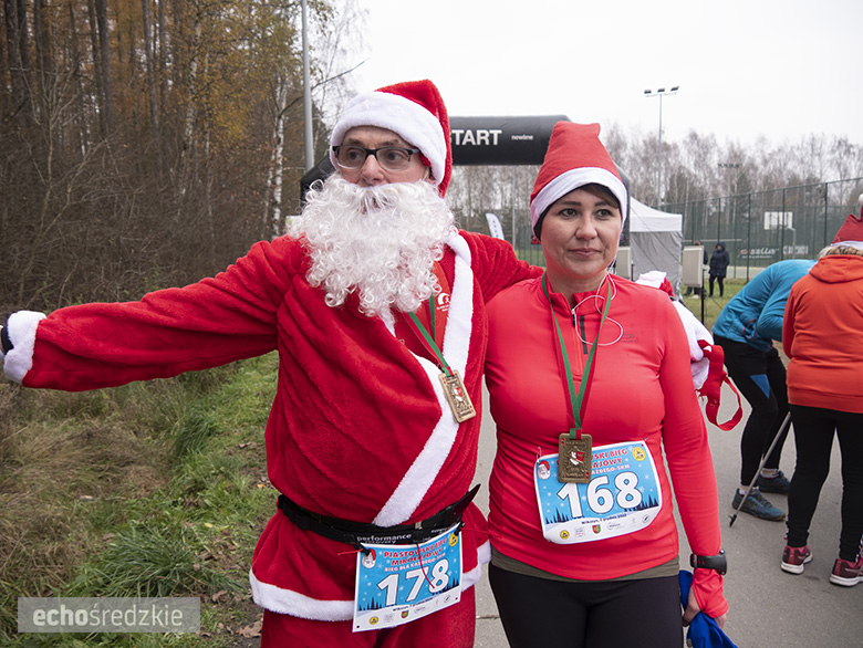 Mikołajkowy bieg w Wilkszynie