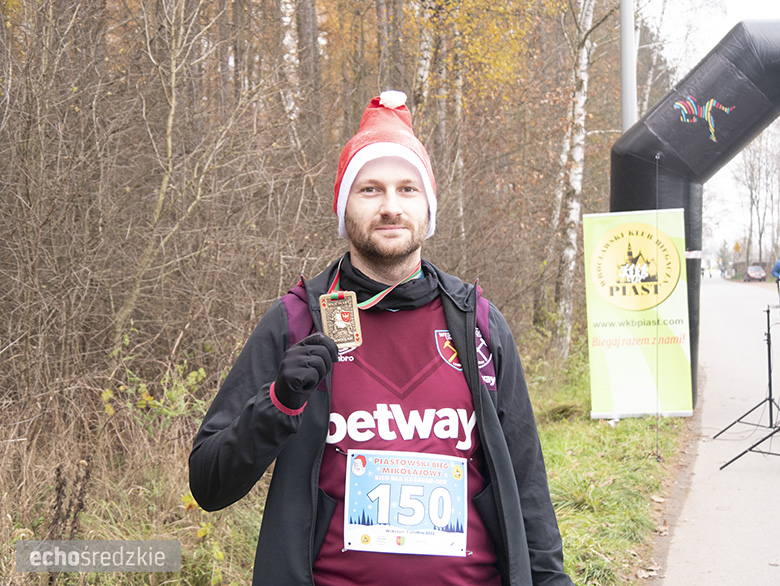 Mikołajkowy bieg w Wilkszynie