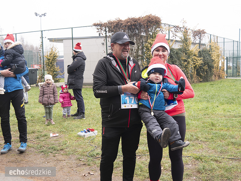Mikołajkowy bieg w Wilkszynie