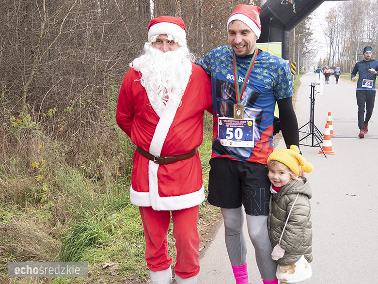 Mikołajkowy bieg w Wilkszynie
