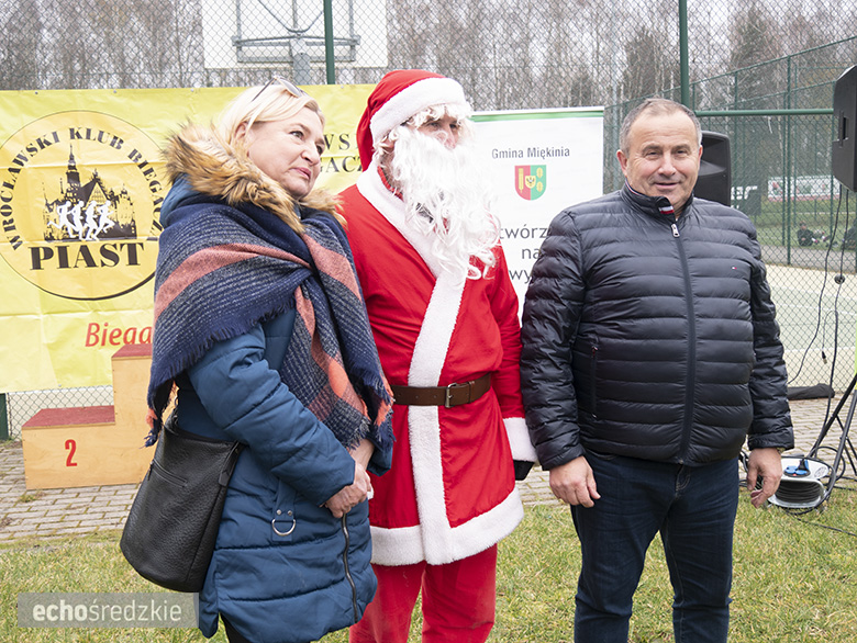 Mikołajkowy bieg w Wilkszynie