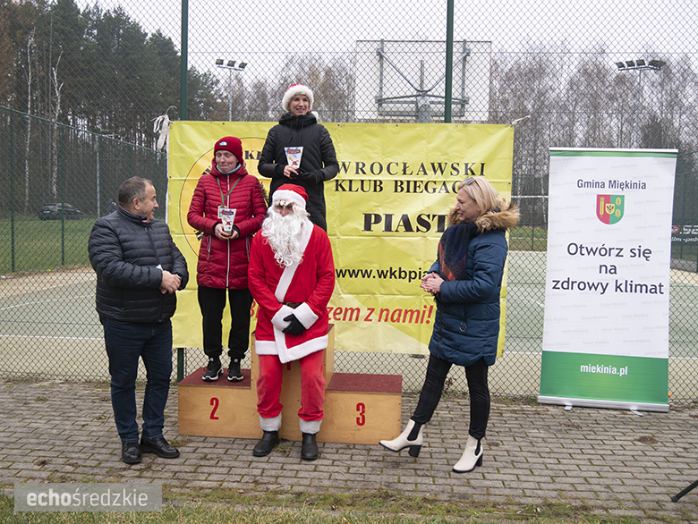 Mikołajkowy bieg w Wilkszynie