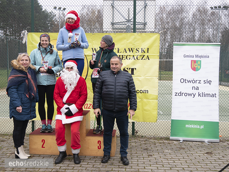 Mikołajkowy bieg w Wilkszynie