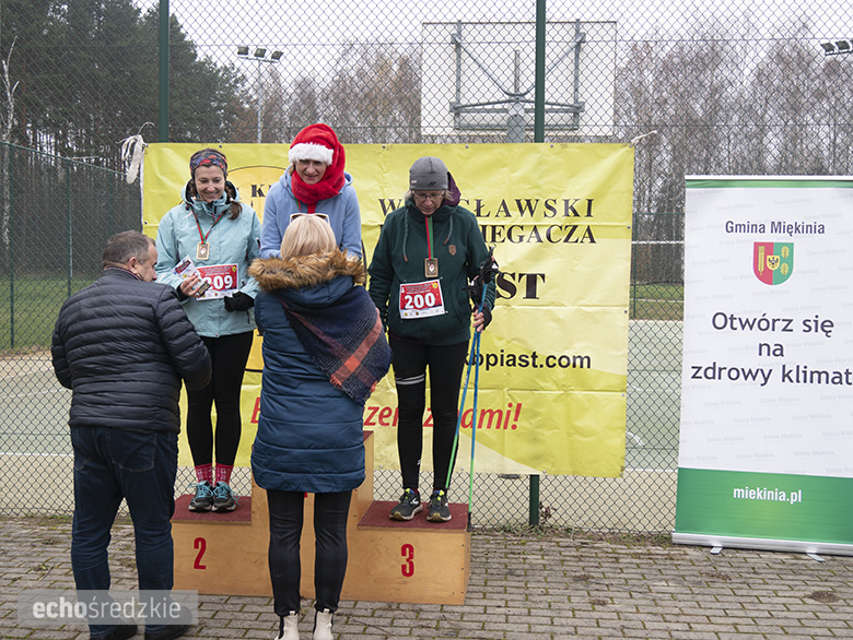 Mikołajkowy bieg w Wilkszynie