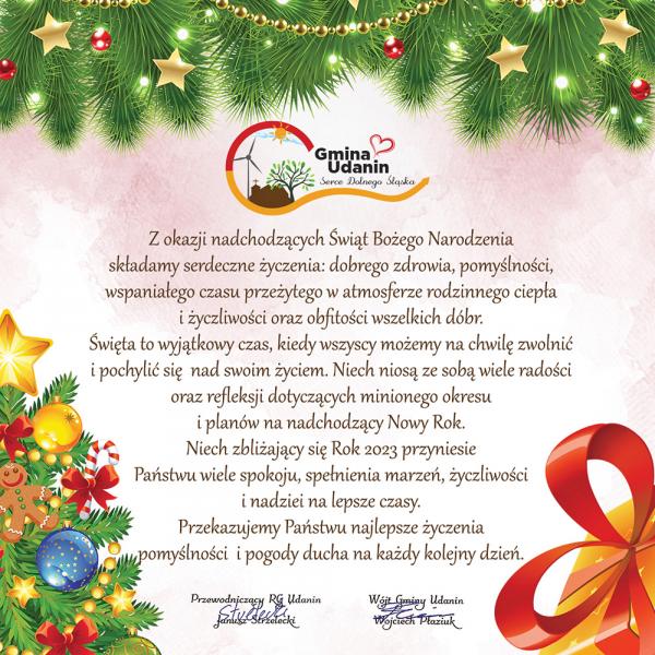 Życzenia Bożonarodzeniowe