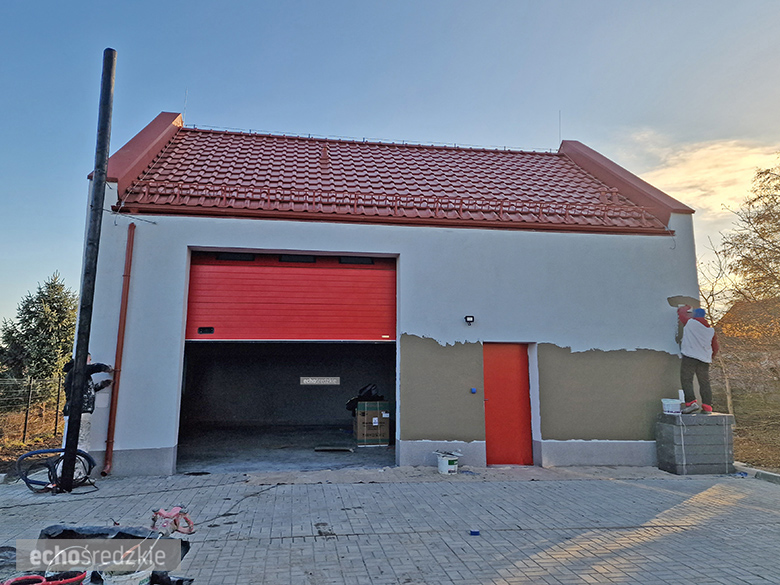 Budowa remizy OSP w Bogdanowie