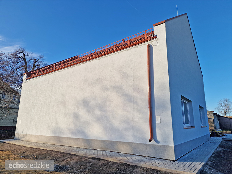 Budowa remizy OSP w Bogdanowie