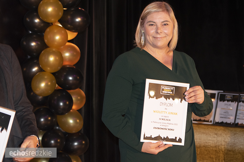 Klimatyczny wieczór podczas Gali Finałowej Plebiscytu Gminy Miękinia