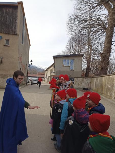 Malczyckie zuchy na Wyprawie Polarnej Zuchów w Kowarach