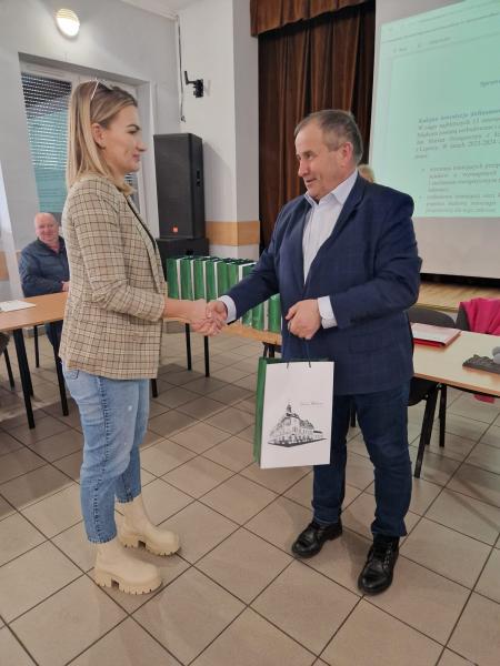 Podziękowania dla sołtysów