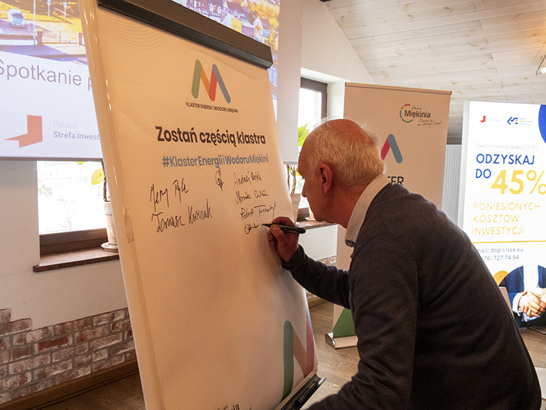 Spotkanie z przedsiębiorcami w Wilkszynie