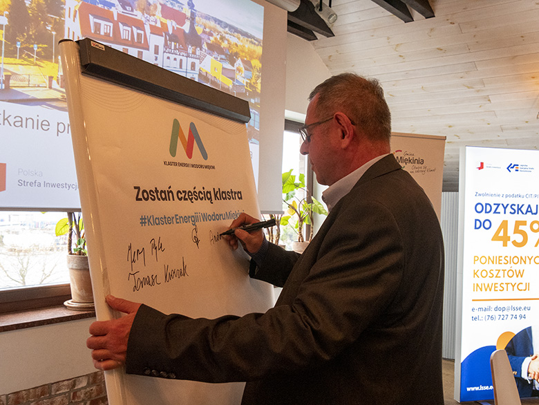 Spotkanie z przedsiębiorcami w Wilkszynie