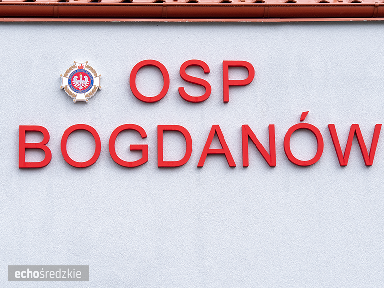 Uroczyste otwarcie remizy i świetlicy w Bogdanowie