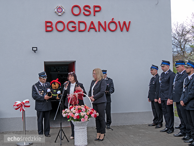 Uroczyste otwarcie remizy i świetlicy w Bogdanowie
