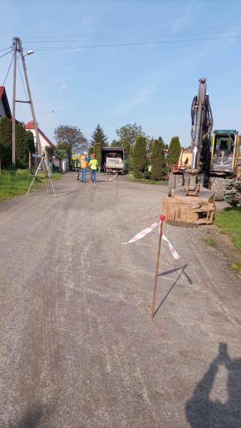 Trwa remont ulicy Wierzbowej w Konarach