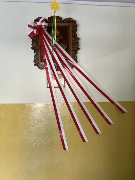 Przyjęcie sztandaru w Szkole Podstawowej im. Jana Brzechwy w Mieczkowie 