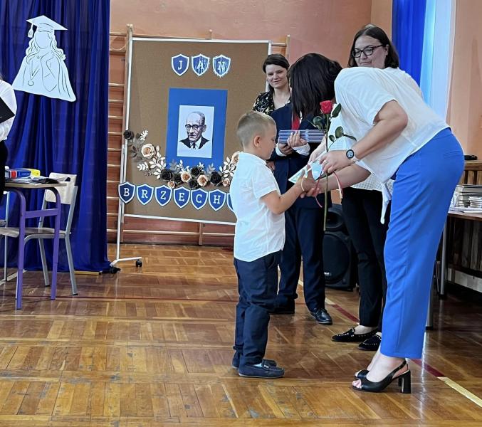 Zakończenie roku szkolnego w Szkole Podstawowej w  Mieczkowie