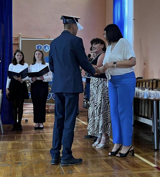 Zakończenie roku szkolnego w Szkole Podstawowej w  Mieczkowie