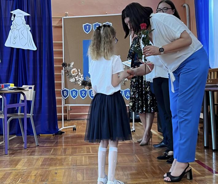 Zakończenie roku szkolnego w Szkole Podstawowej w  Mieczkowie