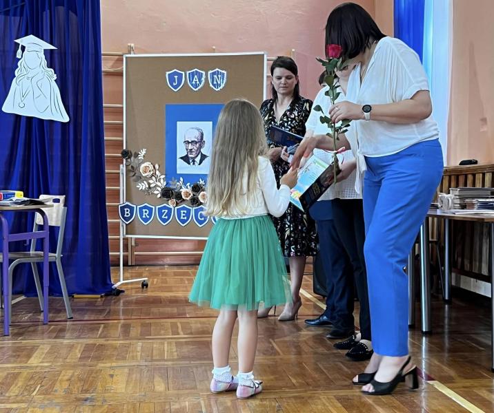 Zakończenie roku szkolnego w Szkole Podstawowej w  Mieczkowie