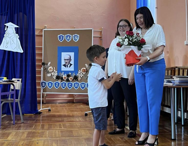 Zakończenie roku szkolnego w Szkole Podstawowej w  Mieczkowie