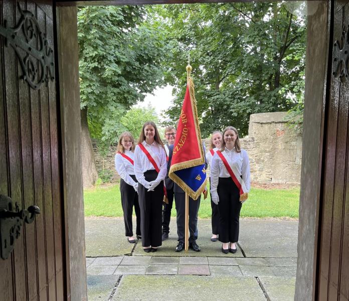 Zakończenie roku szkolnego w Szkole Podstawowej w  Mieczkowie