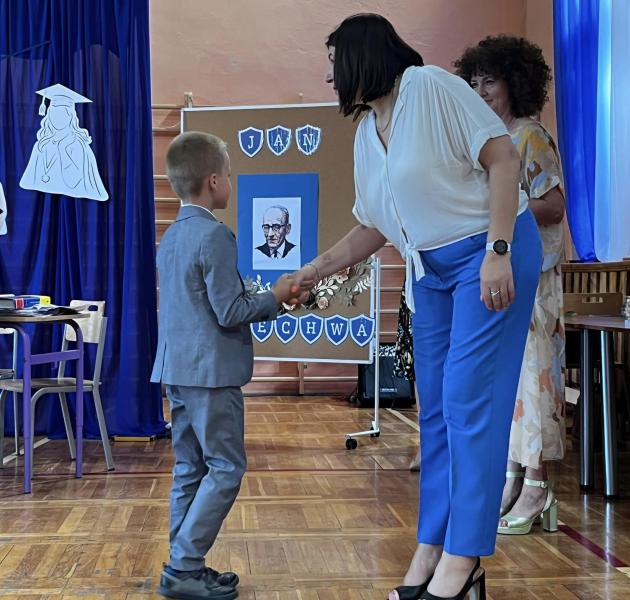 Zakończenie roku szkolnego w Szkole Podstawowej w  Mieczkowie