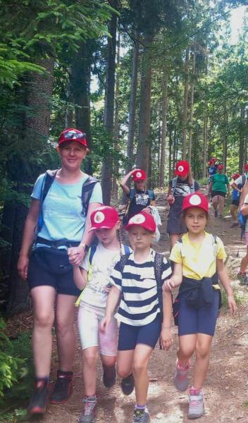 3. Malczycki Szczep Harcerski Ogień na obozie w Szklarskiej Porębie