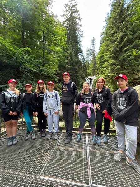 3. Malczycki Szczep Harcerski Ogień na obozie w Szklarskiej Porębie