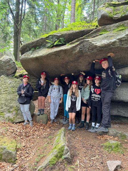 3. Malczycki Szczep Harcerski Ogień na obozie w Szklarskiej Porębie