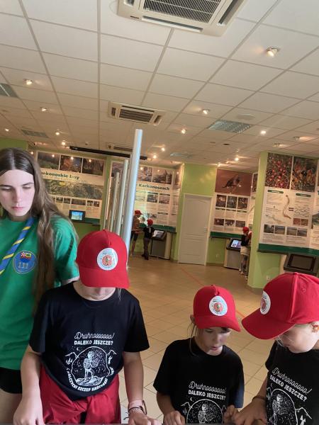 3. Malczycki Szczep Harcerski Ogień na obozie w Szklarskiej Porębie