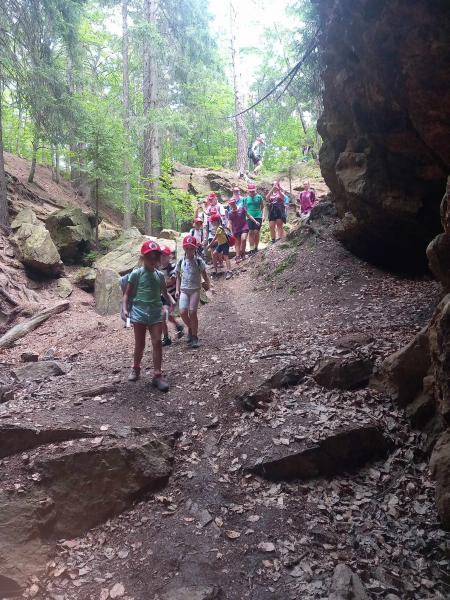 3. Malczycki Szczep Harcerski Ogień na obozie w Szklarskiej Porębie