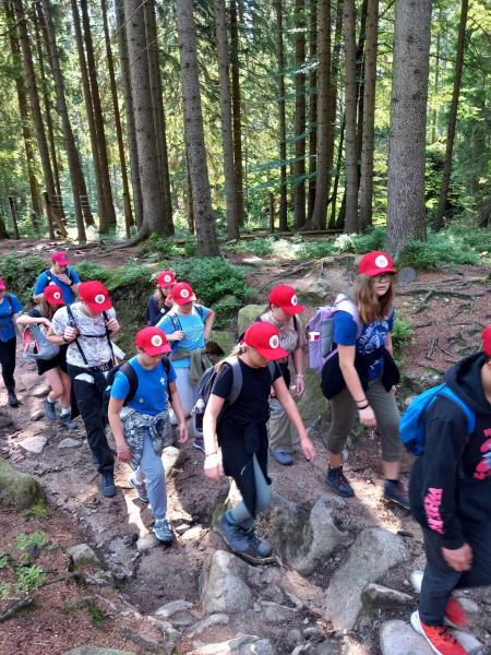 3. Malczycki Szczep Harcerski Ogień na obozie w Szklarskiej Porębie