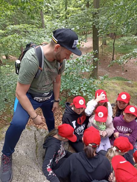 3. Malczycki Szczep Harcerski Ogień na obozie w Szklarskiej Porębie