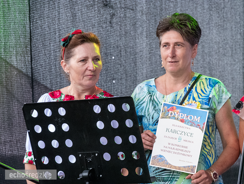 Świetna zabawa podczas Gminnych Dożynek w Mieczkowie