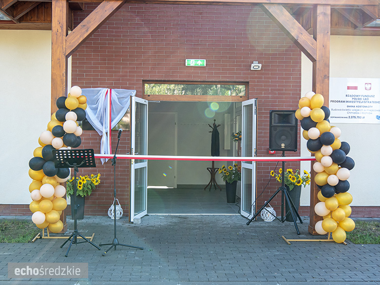 Oficjalne otwarcie świetlicy wiejskiej w Wichrowie