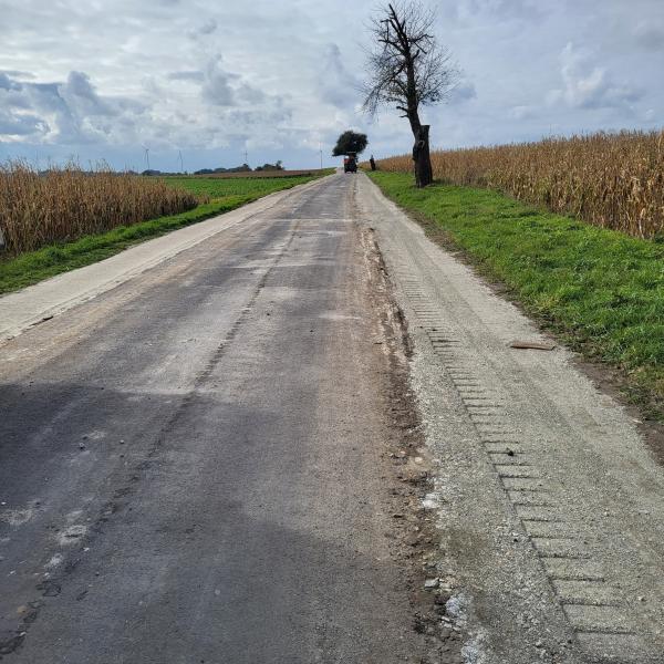 Przebudowa drogi relacji Piotrowice-Paździorno