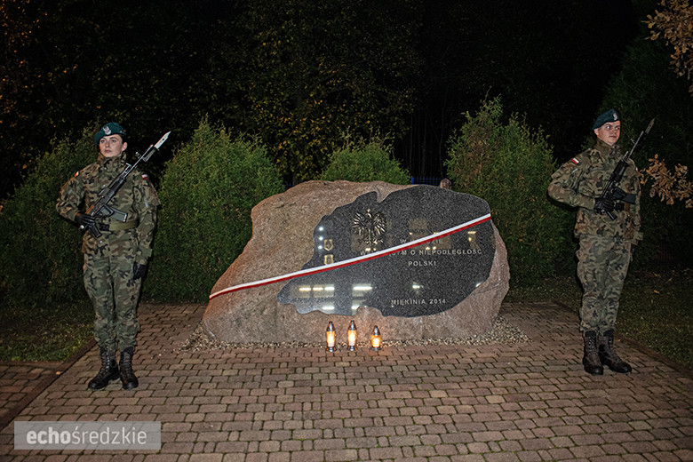 Uroczyste obchody Święta Niepodległości w Miękini