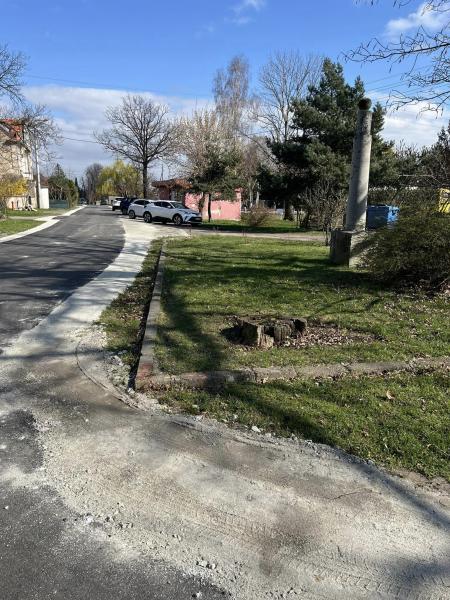 Przebudowana droga gminna w Mieczkowie