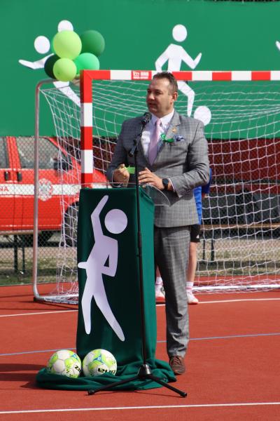 Otwarcie nowego boiska w Ujeździe Górnym