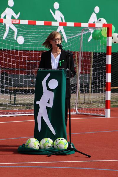 Otwarcie nowego boiska w Ujeździe Górnym