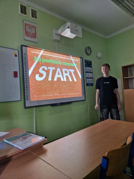 Akcja prozdrowotna w szkole podstawowej w Ciechowie