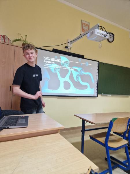 Akcja prozdrowotna w szkole podstawowej w Ciechowie