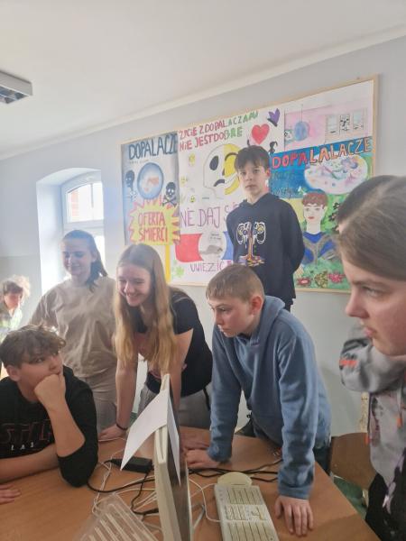 Akcja prozdrowotna w szkole podstawowej w Ciechowie