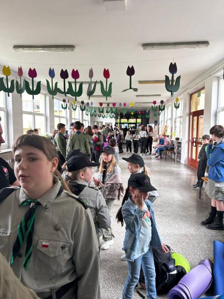 Biwak harcerski w Miękini